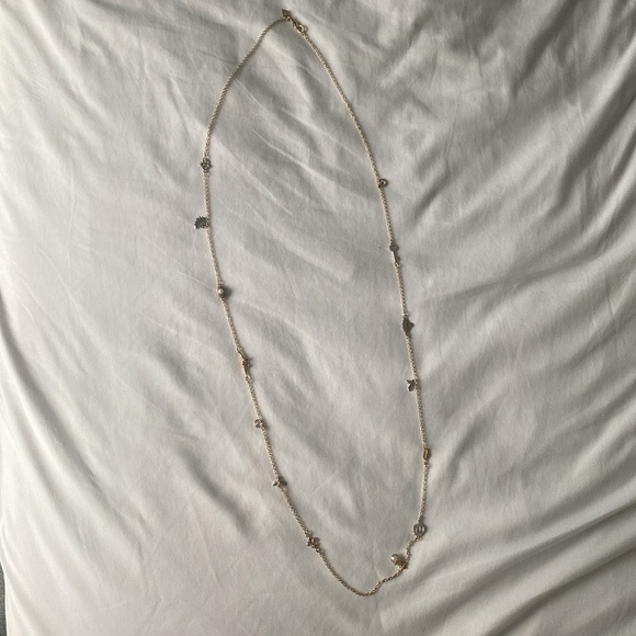 Banana Republic long charm necklace. - Picture 1 of 15